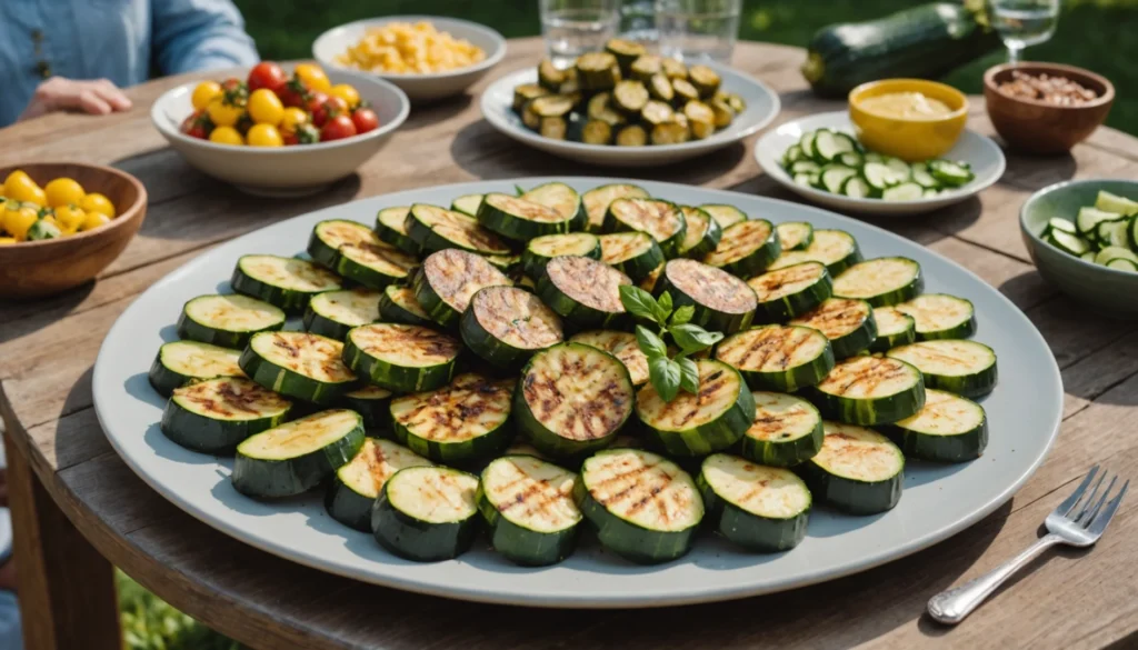 courgettes plancha